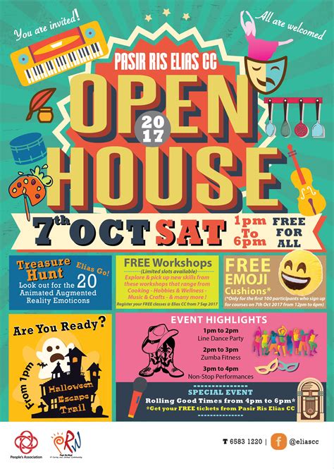 Open House 2017 | Event poster design, Graphic design fun, Graphic ...