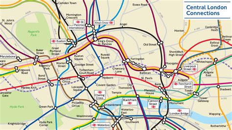 Transit Maps: Official Map: Geographical “London Connections” Map by TfL