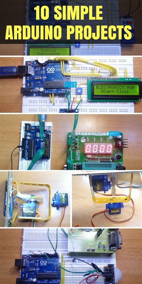 10 Simple Arduino Projects For Beginners with Code | Simple arduino ...