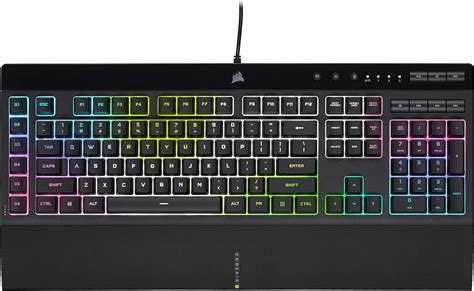 CORSAIR K55 RGB PRO XT - Dynamic Per-Key RGB Backlighting - Six Macro ...