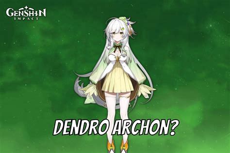 Genshin Impact leak reveals Dendro Archon's possible appearance