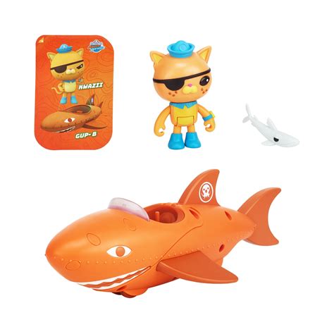 Buy Octonauts Above & Beyond, Kwazii & Gup B Adventure Pack, Deluxe Toy ...