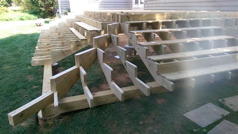 Image result for corner deck stair stringer | Deck stairs, Diy deck ...