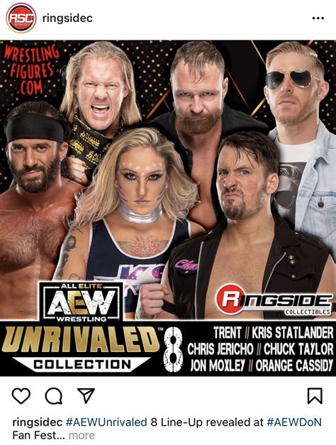 AEW Unrivaled Series 8 Lineup Revealed – Wrestling Figure News