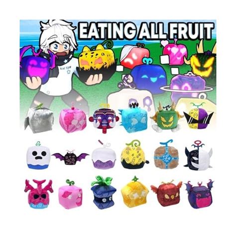 Hoomall Bloxfruits Plush Blox Fruits Peluche for Enfants, Bloxfruit...