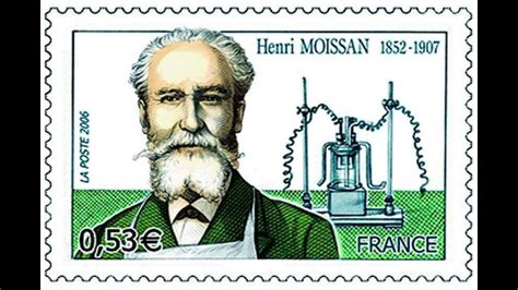 Tribute to Henri Moissan a French chemist and pharmacist who won the ...