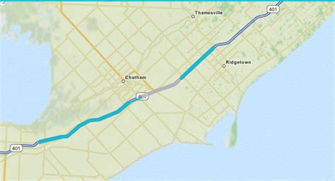 Stretch of Highway 401 in Essex, Chatham-Kent slated for rehabilitation ...