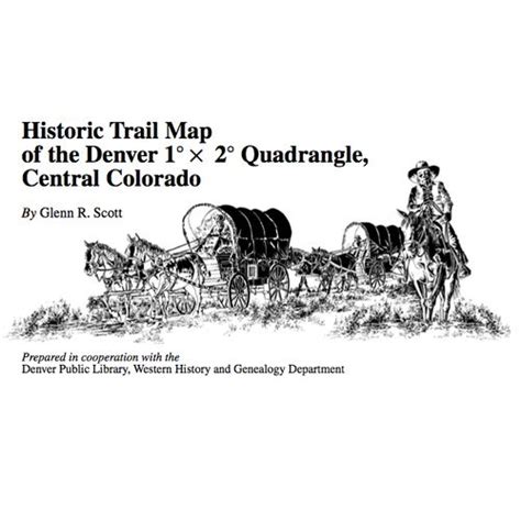 Park County Historical Society - Historic Trail Map of Denver