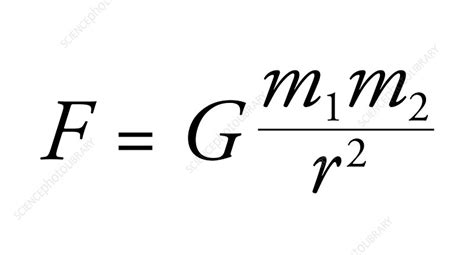 Force Of Gravity Formula