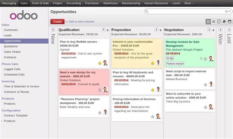 Open Source ERP and CRM | Odoo