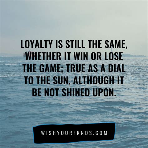 Loyalty Quotes