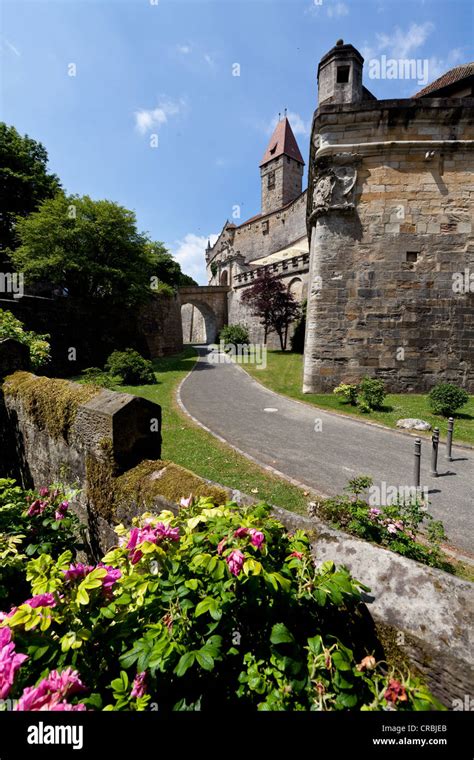 Veste Coburg castle, Coburg, Upper Franconia, Franconia, Bavaria ...