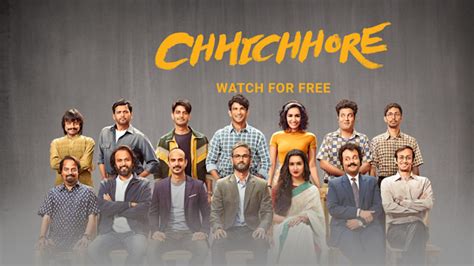 Watch Chhichhore - Disney+ Hotstar