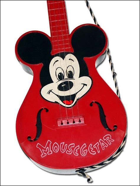 1950s Mickey Mouse Guitar | Nostalgic Treats and Toys | Pinterest