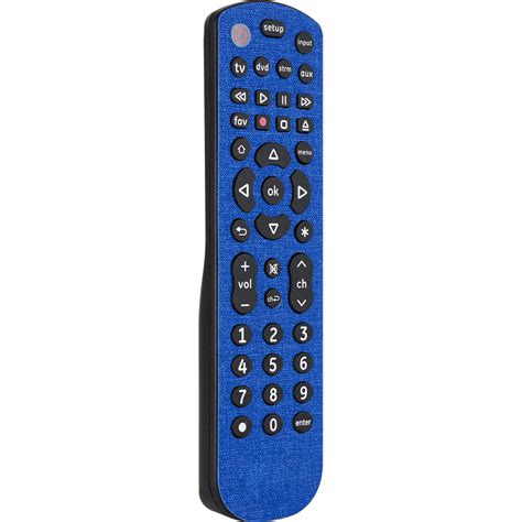 GE 4-Device Universal Remote Control Soft Touch Cobalt Blue - Walmart ...