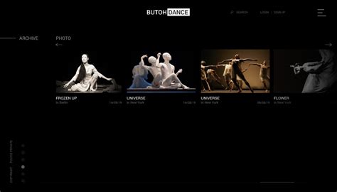 BUTO DANCE THEATRE on Behance