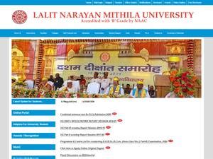 Lalit Narayan Mithila University Ranking