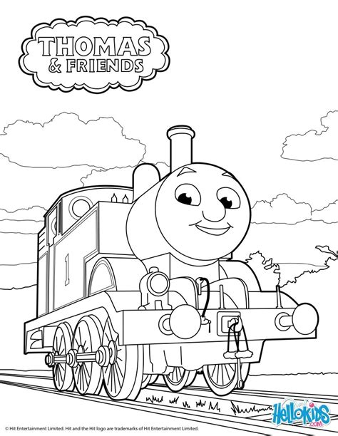 Thomas The Tank Engine Coloring Pages Free Printable - FREE PRINTABLE ...