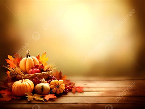 Thanksgiving Autumn Pumpkin Festival Advertising Background ...