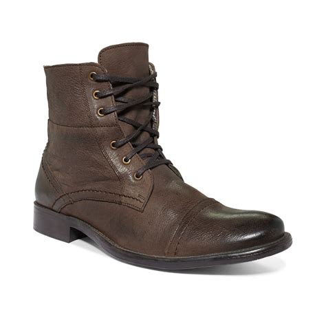 Hush Puppies Brock Cap Toe Boots in Brown for Men - Lyst