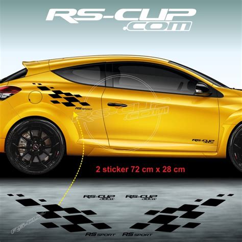 RS-SPORT decals for Renault MEGANE 3 RS