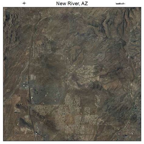 Aerial Photography Map of New River, AZ Arizona