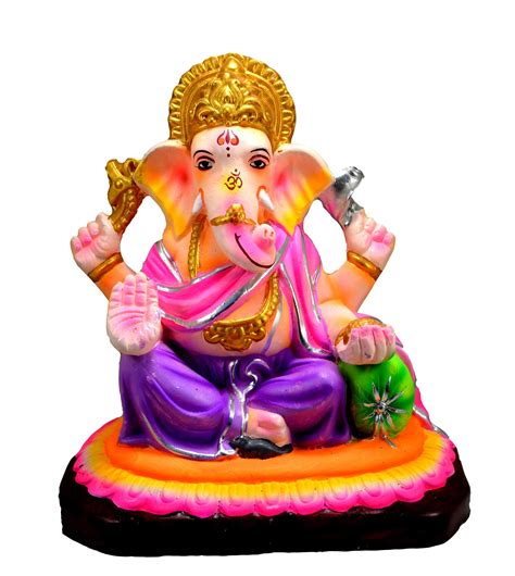 Eco friendly Ganesha Idol – 9 Inches - Eco friendly Ganesha Idols