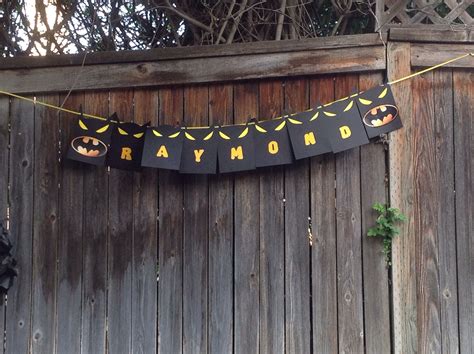 DIY batman banner | Batman diy, Fun, Batman