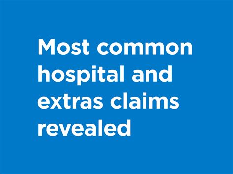 Bupa reveals top 10 most common hospital and extras claims