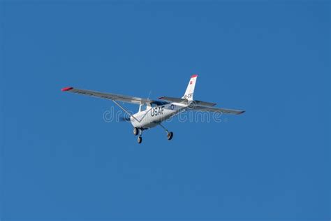 Cessna 150 Propeller Plane Departing from Altenrhein in Switzerland ...