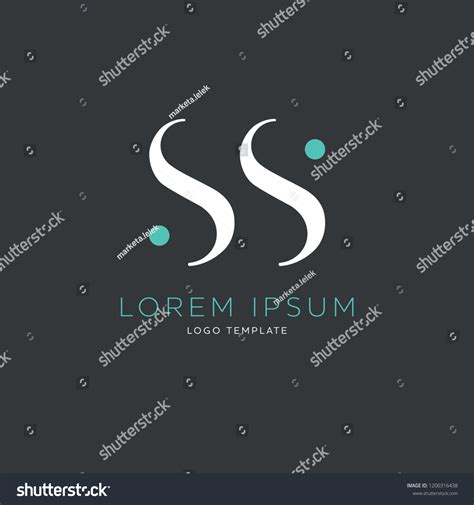 Double S Logo Design Stock Vector (Royalty Free) 1200316438 | Shutterstock