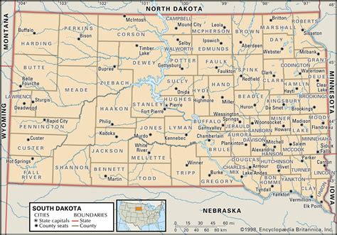 South Dakota County Maps: Interactive History & Complete List