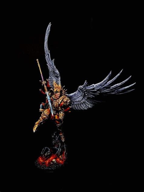 Sanguinius on Special Edition display base : r/BloodAngels