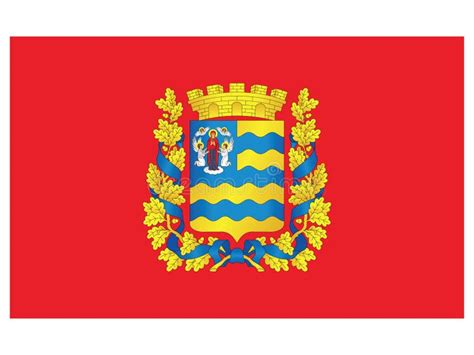 3D Flag of Minsk, Belarus. stock illustration. Illustration of closeup ...