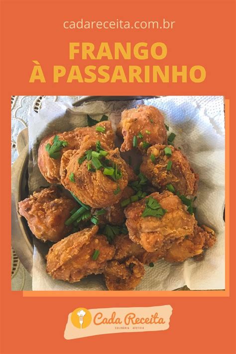 Como fazer frango à passarinho frito ou no forno - Cada Receita ...