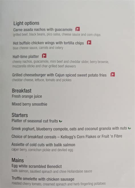 Qatar Airways Terrible Business Class World Cup Menu - Travel Codex