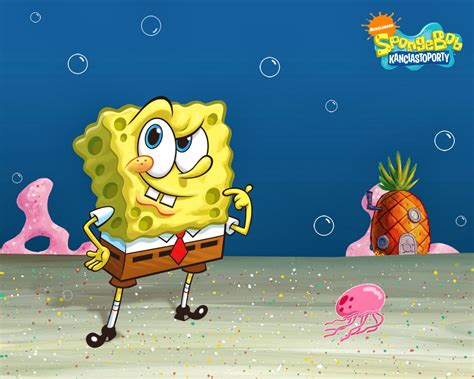 American top cartoons: Spongebob Squarepants