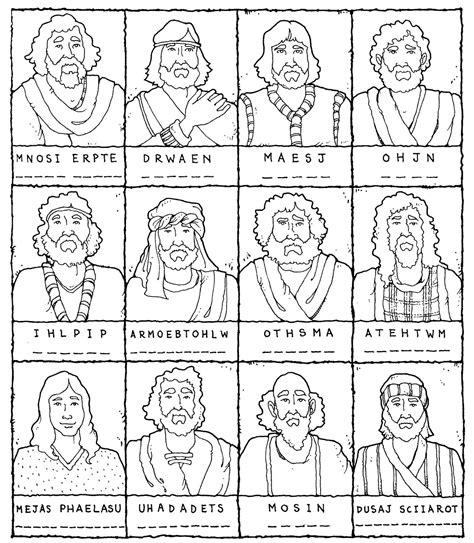 Jesus And His Disciples Coloring Page | The Best Porn Website