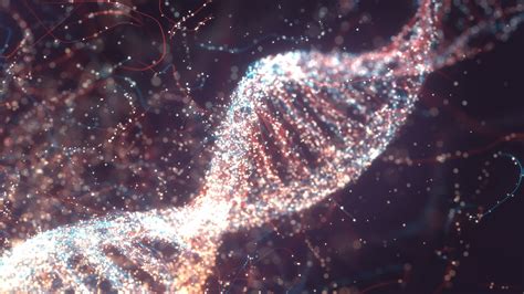 Download Artistic DNA Structure 4k Ultra HD Wallpaper