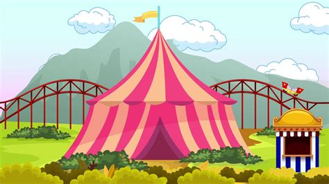 Circus Animation Stock Video Footage for Free Download