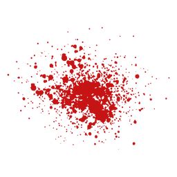 Blood splatter dripping - Transparent PNG & SVG vector file