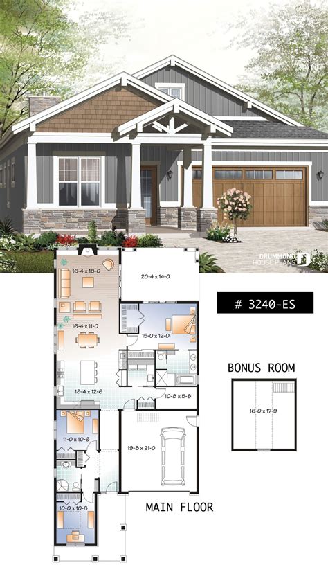 Small Craftsman Floor Plans - floorplans.click