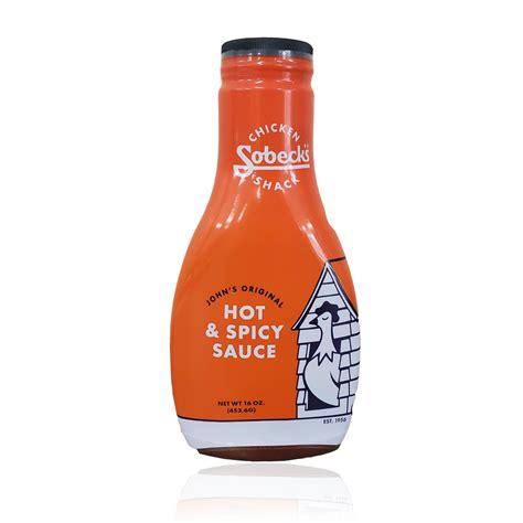 Shack Hot N Spicy Sauce 16 oz. – Detroit’s Original Chicken Shack