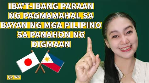 Paano Maipapakita Ang Pagiging Nasyonalismo O Pagmamahal Sa Bayan