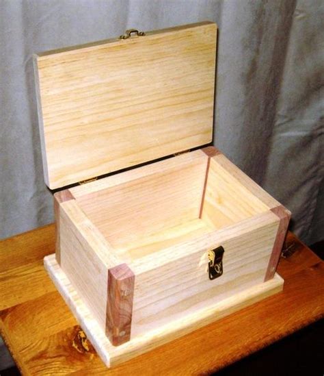 Free Wooden Box Plans - How to Build A Wooden Box