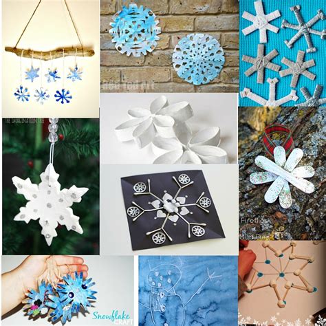 40+ Snowflake Crafts and Activities for Kids