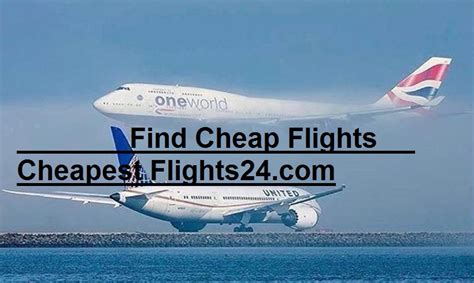 How To Find Insanely Cheap Flights Tickets Airfares ~ Cheap Flights ...