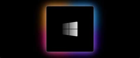 Windows logo Wallpaper 4K, M1 Chip, Black background