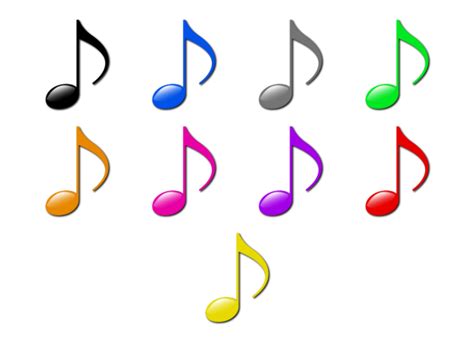 Free Colorful Music Notes Png, Download Free Colorful Music Notes Png ...