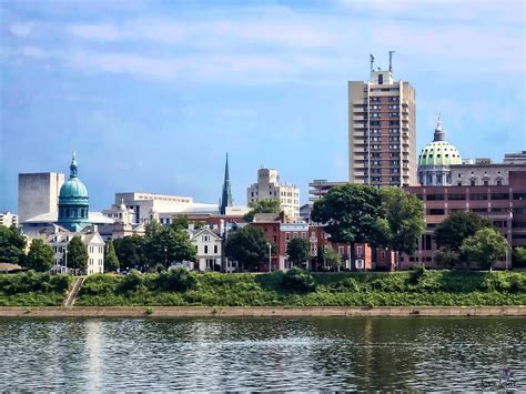 Harrisburg PA Skyline II Photograph by Susan Savad - Fine Art America